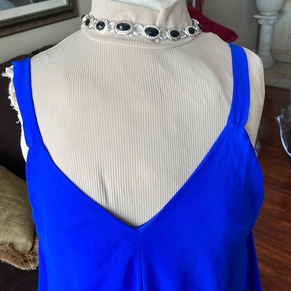 Nice royal blue dress